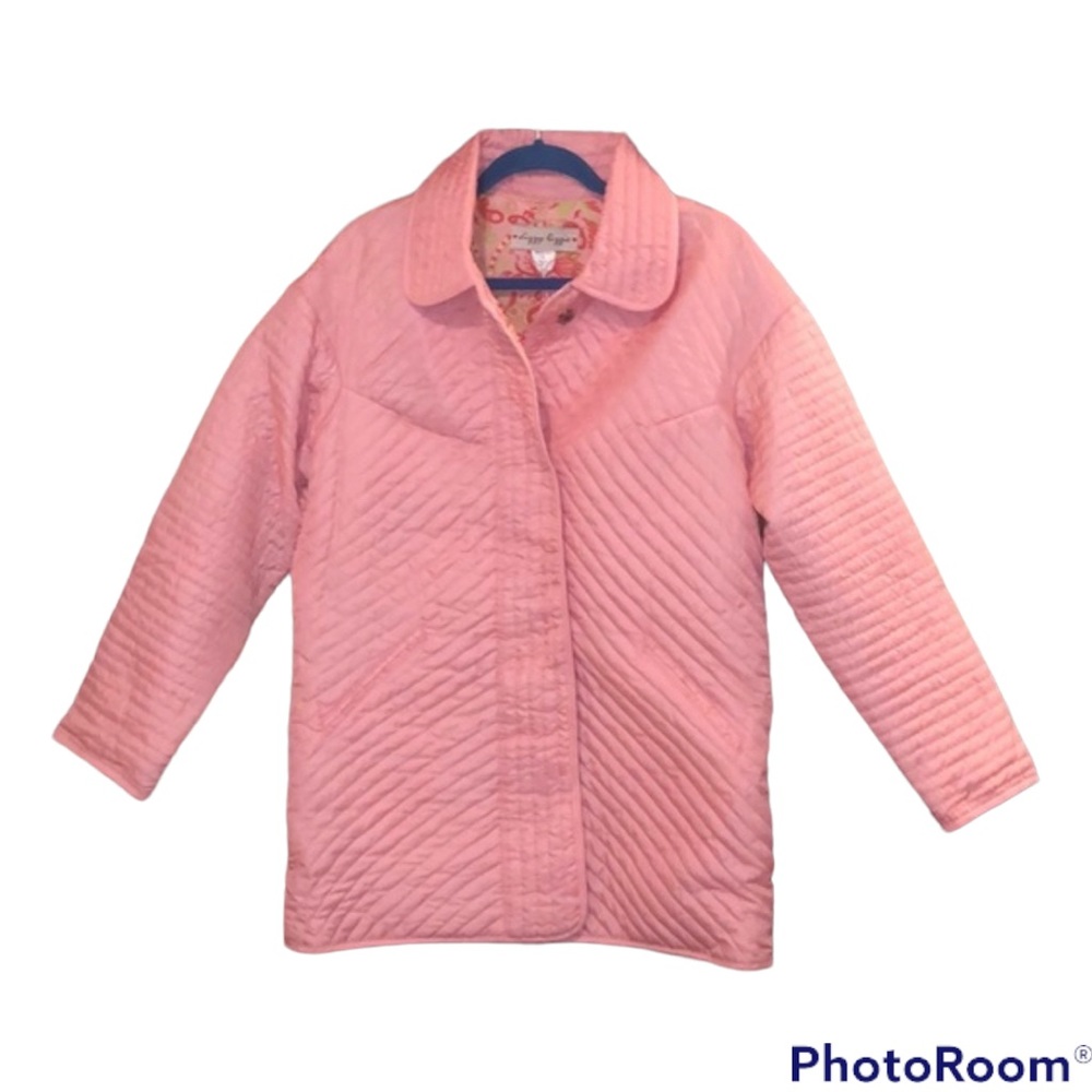 Dizzie Lizzie Barbie pink quilted  jacket